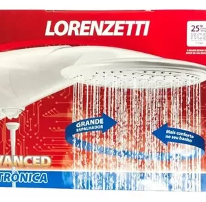 Chuveiro Advanced Eletrônica Lorenzetti 127 / 220 Volts