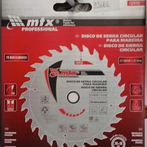 Disco Serra Circular Widea 185 7.1/4x20 36dentes Mtx