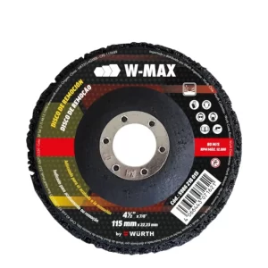 Disco De Remoção W - Max 4 Pol 115 M Da Wurth Kit Com 05 Preto