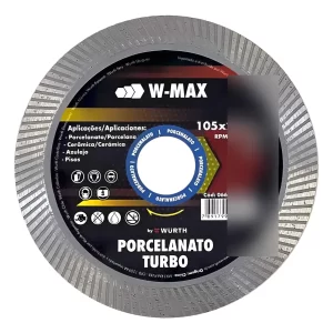 Disco Diamantado W-max Super Fino Cinza