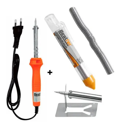 Ferro de Solda Bestfer 60w Lápis Eletrodo 1 mm - Imagem 3