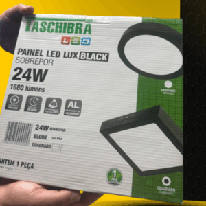TASCHIBRA LED PAINEL LED LUX BLACK SOBREPOR